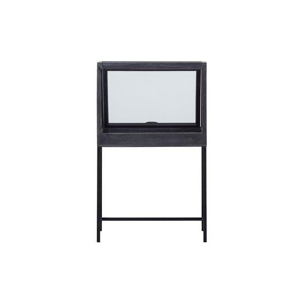 Černá vitrína 65x109 cm Dido – WOOOD-image-4