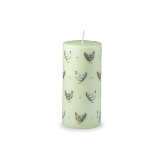 Zelená velikonoční svíčka Unipar Cute Hens, doba hoření 73 h