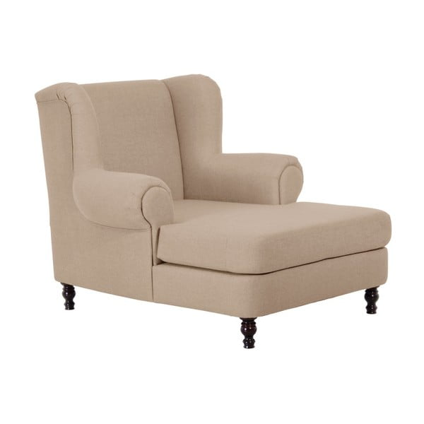 Hnědé křeslo ušák Max Winzer Mareille Sand-image-1