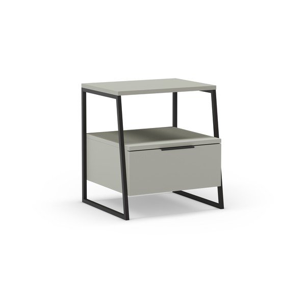 Zelenošedý noční stolek Velia – Marckeric-image-3