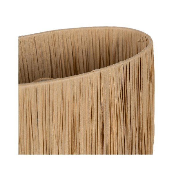 Stolní lampa s ratanovým stínidlem v béžové a přírodní barvě (výška 37,5 cm) – Ixia-image-3