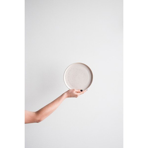 Světle růžový kameninový malý talíř ÅOOMI Dust, ø 20 cm-image-2