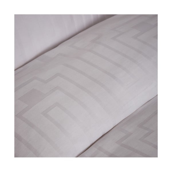 Bílé povlečení na jednolůžko z bavlněného saténu 135x200 cm – Bianca-image-3