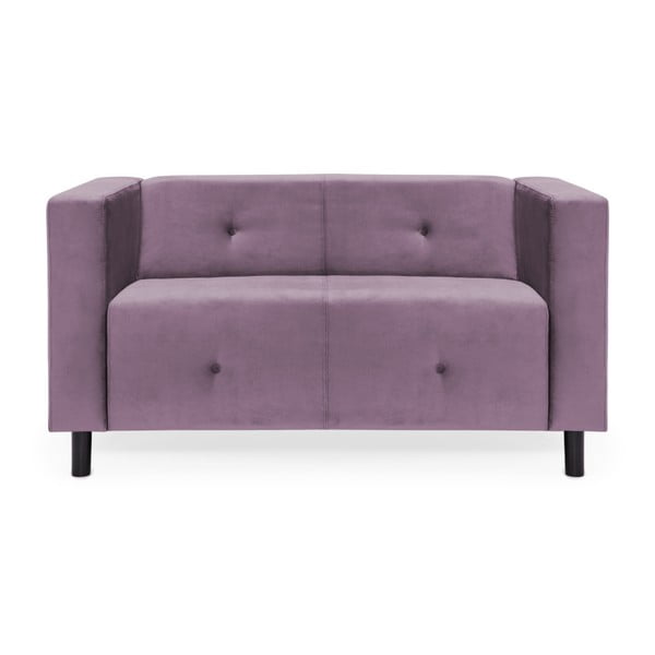 Světle fialová pohovka Vivonita Milo, 140 cm