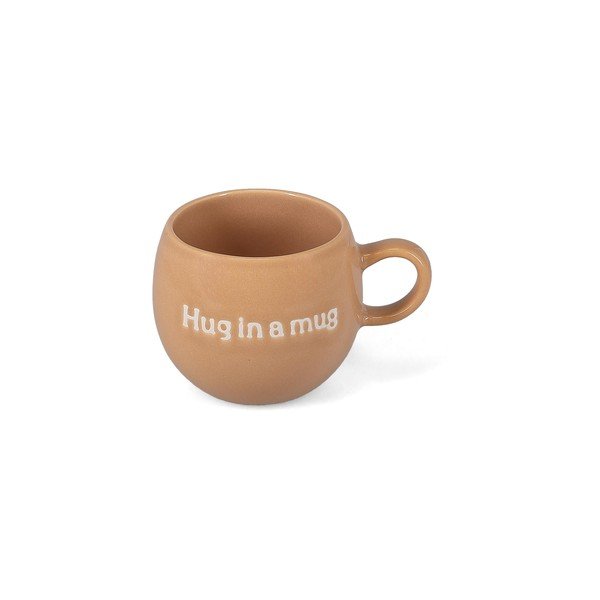Hnědý kameninový hrnek 420 ml Muggies – Salt&Pepper-image-3