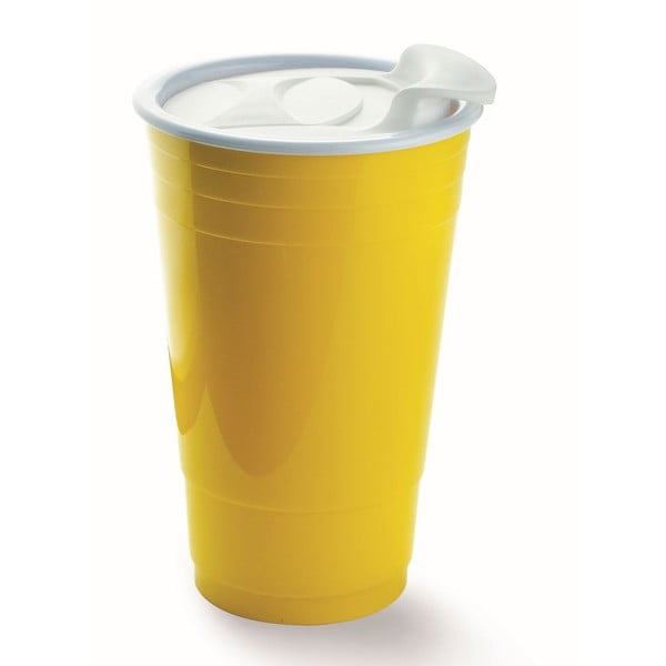 Hrnek Fun Party Cup, žlutý