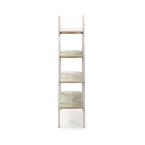 Bílá dětská knihovna s konstrukcí z borovicového dřeva Marckeric Perlé-image-3