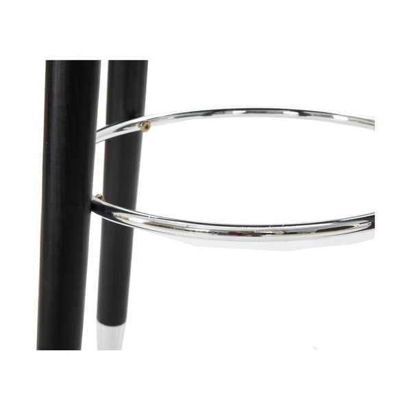 Modrá čalouněná barová stolička (výška sedáku 74 cm) Paris – Mauro Ferretti-image-2