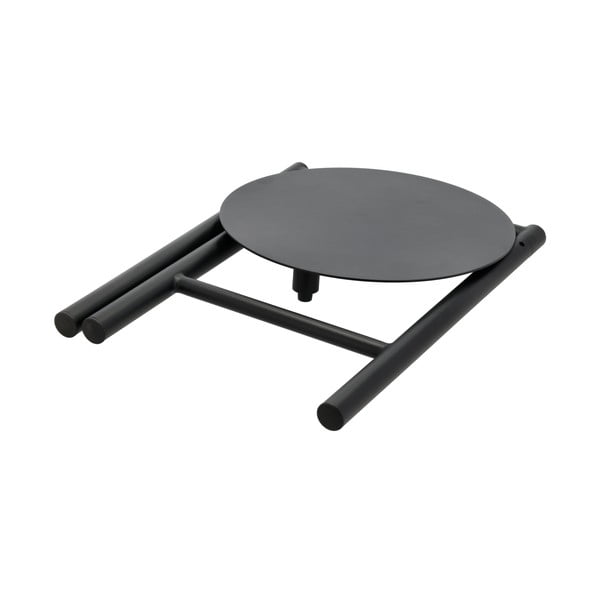 Černá kovová stolička Disc – Zone-image-3