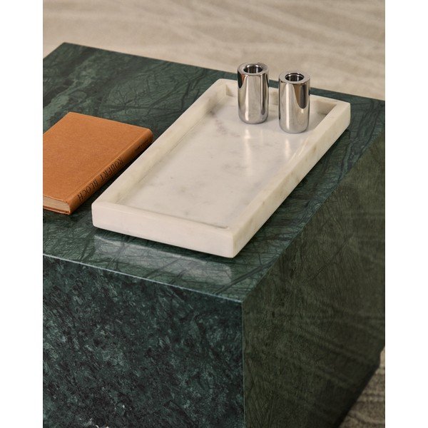 Mramorový dekorační tác 18x35 cm Serela – Kave Home-image-1