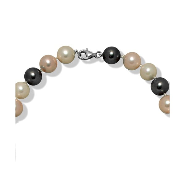 Růžovošedý náhrdelník Mara de Vida Perldor, délka 50 cm-image-1