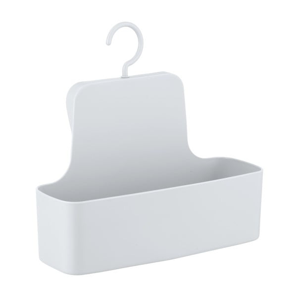 Bílá závěsná polička do sprchy Wenko Barcelona-image-2