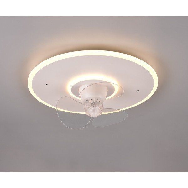 Matně bílé LED stropní svítidlo Nybro – Reality-image-1