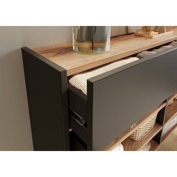 Antracitová/přírodní předsíňová sestava Ameca – Germania-image-4