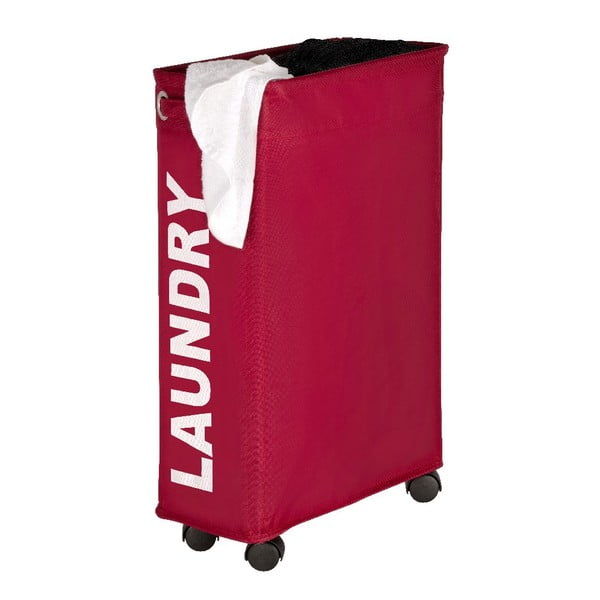 Červený koš na prádlo Wenko Corno, 44,4 l-image-3