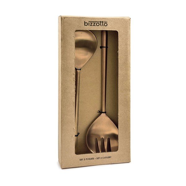 Salátový příbor 2 ks z nerezové oceli Hestia – Bizzotto-image-2