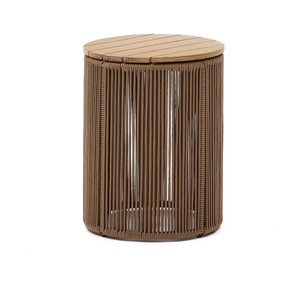 Kulatý zahradní odkládací stolek ø 40 cm Mesa – Kave Home