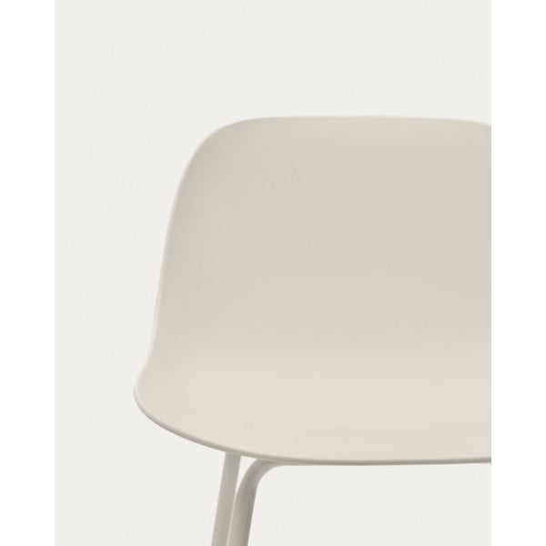 Krémová barová židle (výška sedáku 74 cm) Altea – Kave Home-image-2