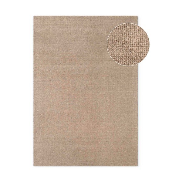 Béžový ručně tkaný vlněný koberec 200x300 cm Greenwich – Ted Baker