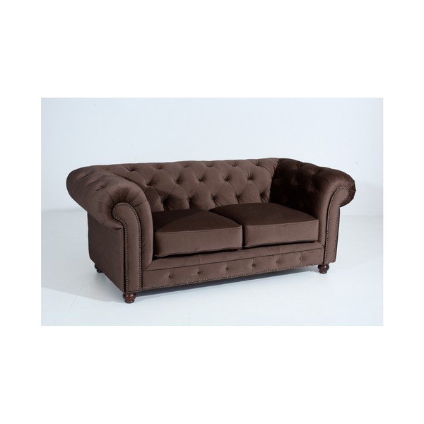 Tmavě hnědá pohovka Max Winzer Orleans Velvet, 196 cm-image-2