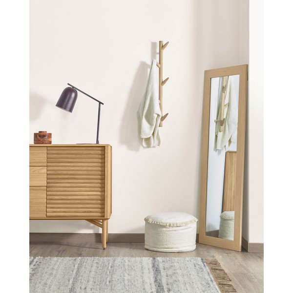 Nástěnný věšák z březového dřeva Kave Home Natane-image-1