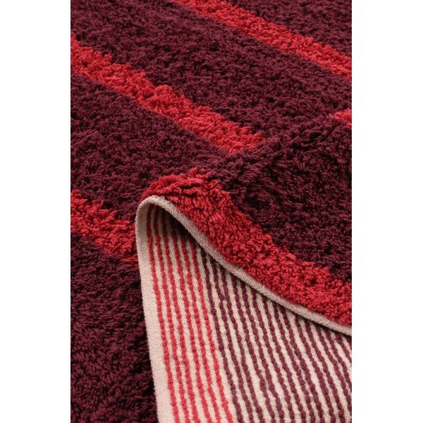 Červený/vínový bavlněný běhoun 80x250 cm Mika – Jotex-image-3