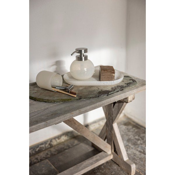 Krémový skleněný kelímek na zubní kartáčky Opal – Mette Ditmer Denmark-image-1