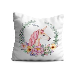 Dětský polštář OYO Kids Elegant Unicorn, 40 x 40 cm