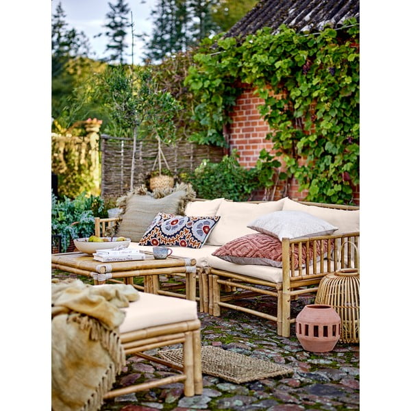 Modul zahradní pohovky v přírodní barvě (pravý roh) Korfu – Bloomingville-image-3