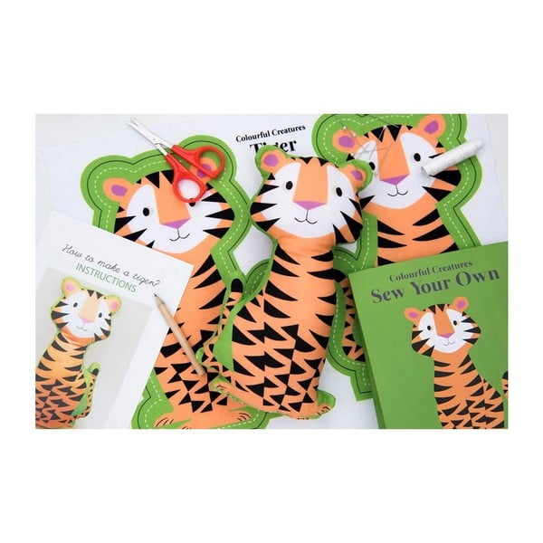 Set na ušití plyšové hračky Rex London Tiger-image-2