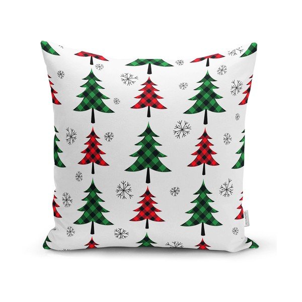 Povlak na polštář s vánočním motivem 43x43 cm Tartan – Mila Home