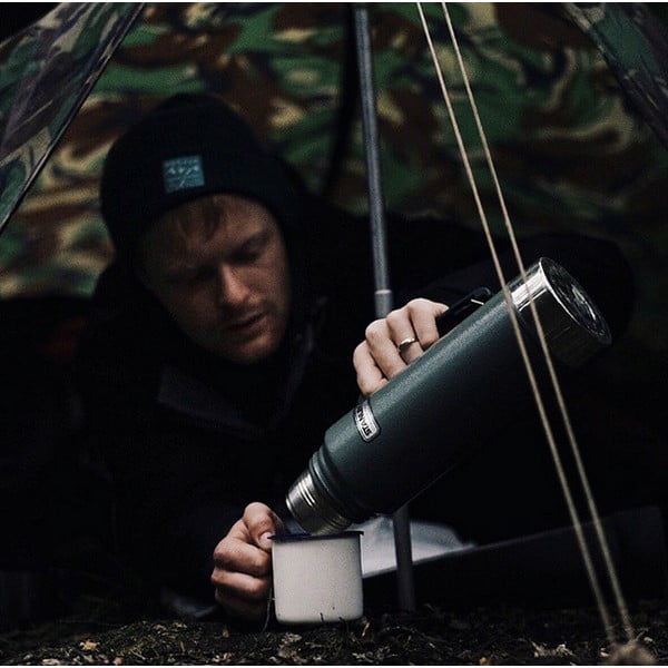 Modrá termoska Stanley Classic, 1,3 l-image-4