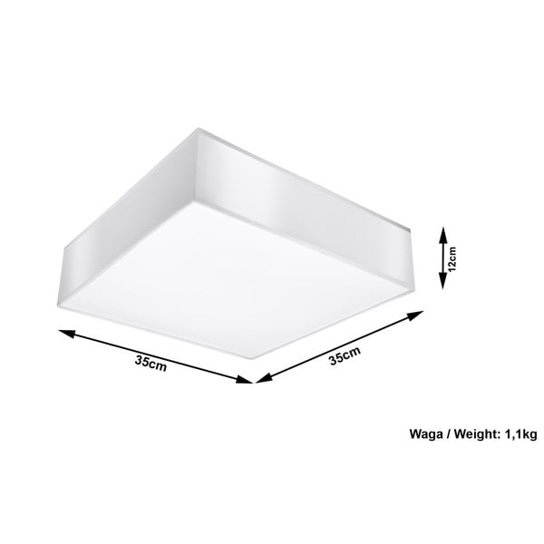 Bílé stropní světlo Sollux Mitra Ceiling-image-4