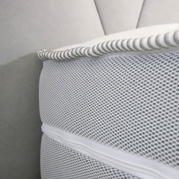 Tvrdá/středně tvrdá pěnová oboustranná matrace 90x200 cm Aloe Comfort – Materasso-image-4