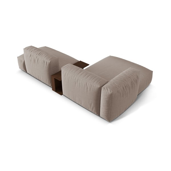 Béžová modulární rohová pohovka (levý roh) Martina – Micadoni Home-image-4