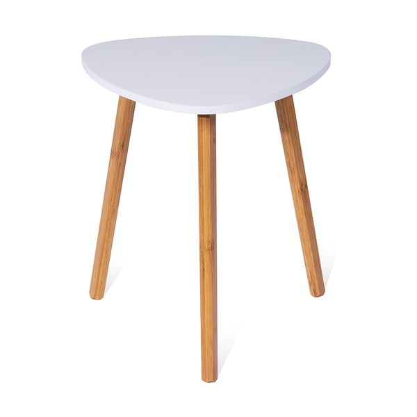 Bílý odkládací stolek Bonami Essentials Viby, 40 x 40 cm-image-3