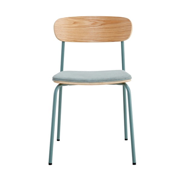 Jídelní židle v zelené a přírodní barvě v sadě 2 ks Adriana – Marckeric-image-3