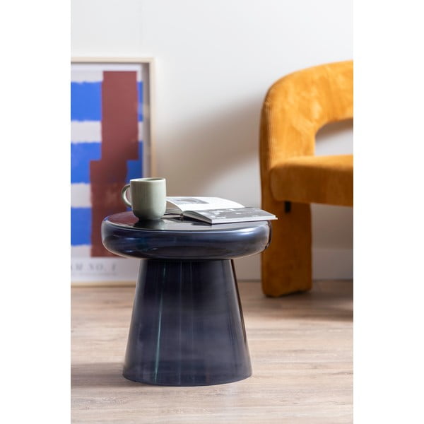 Skleněný kulatý odkládací stolek ø 41 cm Simpleza  – Leitmotiv-image-1