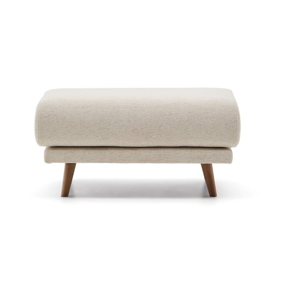 Béžová žinylková podnožka Karin – Kave Home