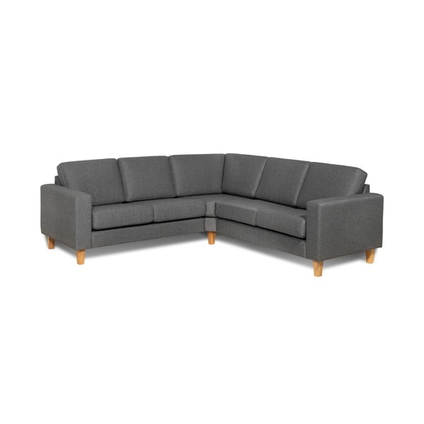 Tmavě šedá rohová pohovka (pravý roh) Focus – Scandic-image-1