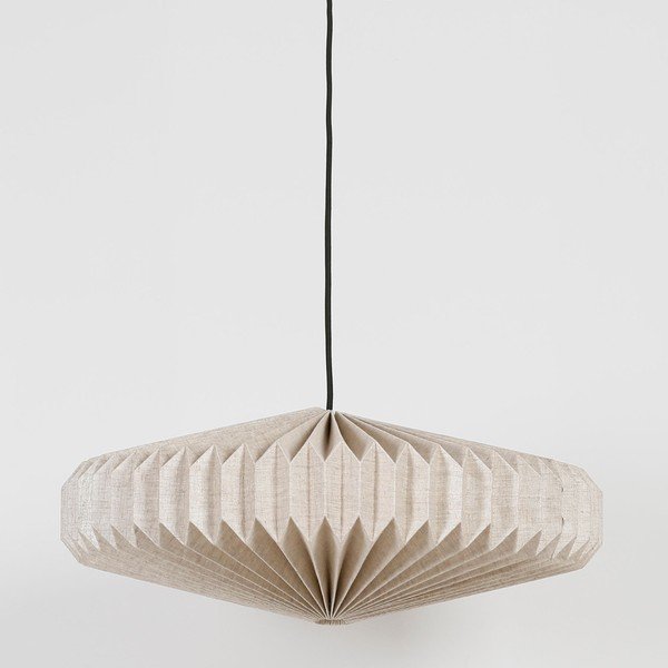 Krémové závěsné svítidlo 56x56 cm Fontelo – Côté Table-image-4