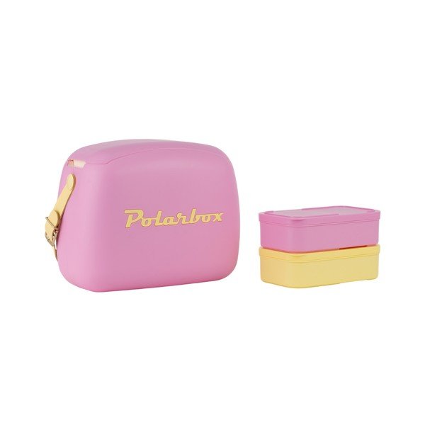 Růžový chladicí box 6 l Pop – Polarbox