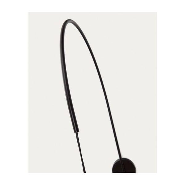 Nástěnné svítidlo v černo-přírodní barvě Rosella – Kave Home-image-2