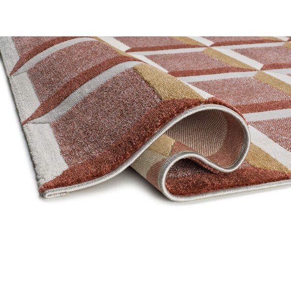 Koberec v terakotové barvě 80x150 cm Amara – Universal-image-2