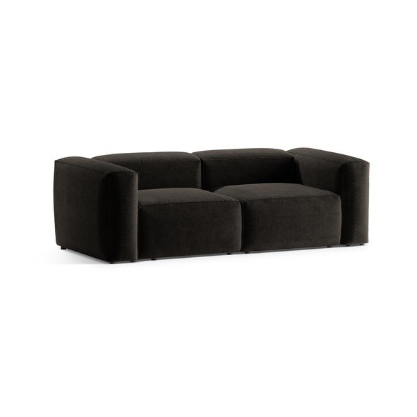 Černá pohovka 224 cm Bergamo – Cosmopolitan Design-image-2