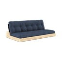 Tmavě modrá rozkládací pohovka 196 cm Base – Karup Design