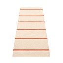 Vnitřní a venkovní běhoun v cihlové barvě/krémový 70x180 cm Olle Brick Cream – Pappelina