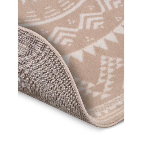 Béžový kulatý koberec ø 200 cm Valencia - Hanse Home-image-4