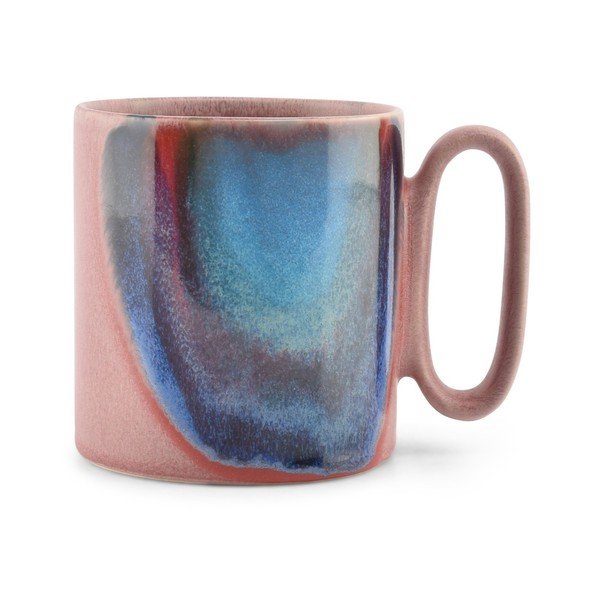 Modrý/růžový kameninový hrnek 390 ml Paint – Salt&Pepper