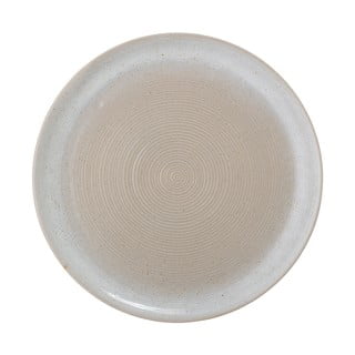 Béžový kameninový talíř Bloomingville Taupe, ø 27 cm